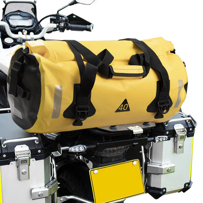 Universal Motorcycle Bags Waterproof Bag 40L 80L/90L Motorbike Dry Duffel Bag for Travel,Motorcycling, Cycling,Hiking,Camping
