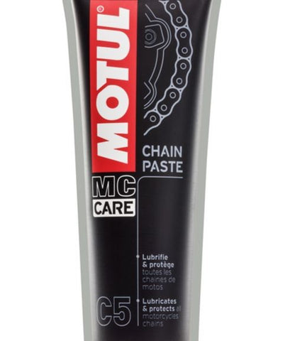 Motul Motorcycle C5 Chain Paste & Brush Lubrication Set - 150Ml