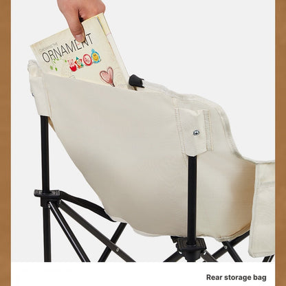 Canvas Camping Chairs 2PC Lightweight Folding Chairs - Pockets & Carry Bag