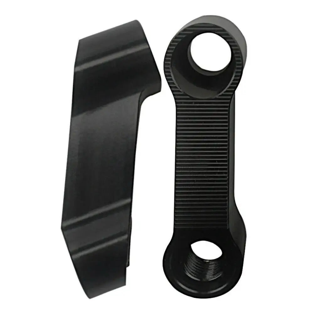 Motorcycle Mirror Extenders Motorcycle Rearview Adapter Mirror Riser Extender Black Motorcycle Rearview Mirror Extenders