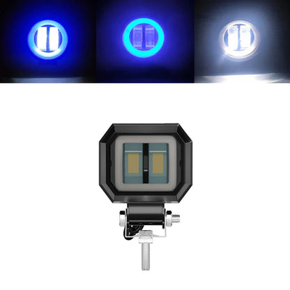 Motorcycle Headlights round Angel Eye Additional Motorcycle Led Lights Spotlights Auxiliary Fog Lights Motorcycle Accessories