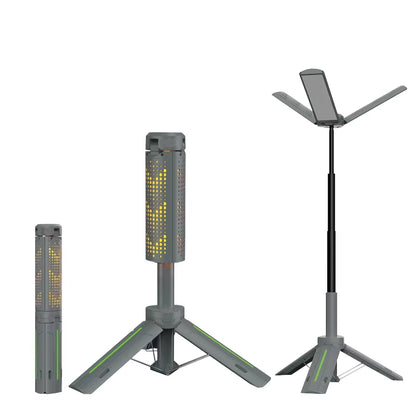 Telescopic Camping Lantern 8000Mah Rechargeable Waterproof Flashlights Dimmable Camping Lamp Emergency Camping Hiking Light