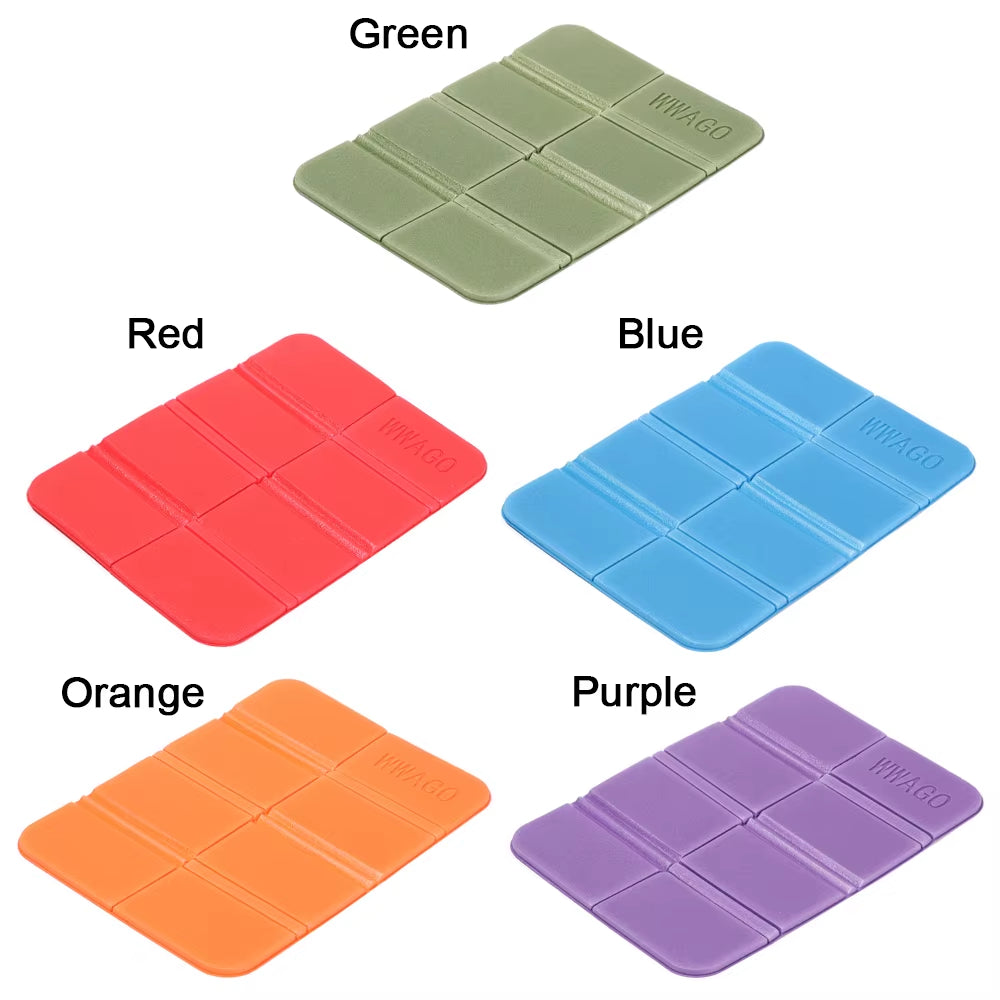 Waterproof Ultralight Foldable Sitting Pads Camping Seat Pad Moistureproof Cushion Mattress Camping Cushion Seat
