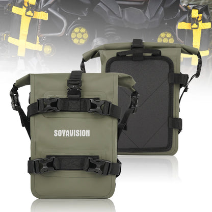 Motorcycle Bumpers Bag Waterproof Motorcycle Side Frame Bag Motorcycle Crash Bar Bag Mounting Base
