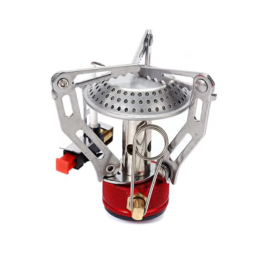 Ourdoor Camping One-Piece Gas Stove Heater Tourist Burner Foldable Outdoor Picnic Kitchen Equipment Supplies Survival Furnace