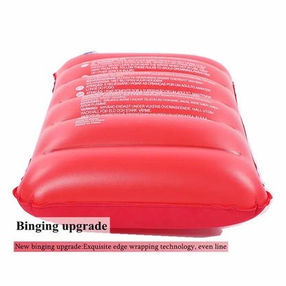 Air Cushion Pillows Outdoor Camping Folding Square Lnflatable Pillows Travel Backrest Plane Head Rest Pillow Camping