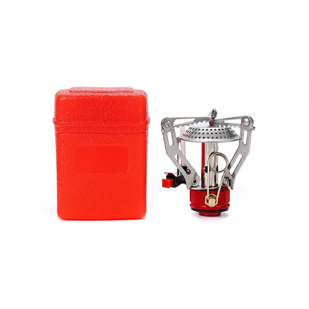 Ourdoor Camping One-Piece Gas Stove Heater Tourist Burner Foldable Outdoor Picnic Kitchen Equipment Supplies Survival Furnace