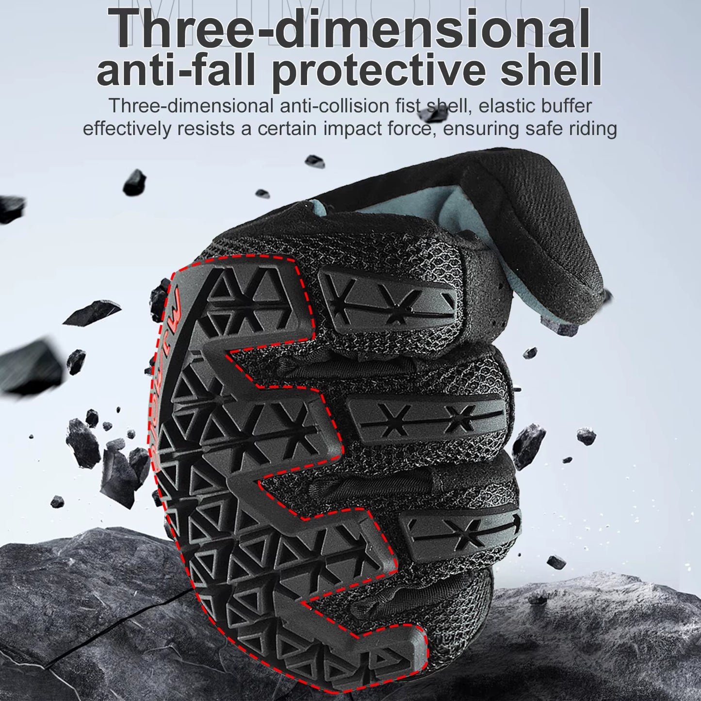 MJMOTO Dirt Bike MTB Bicycle Gloves Motorcycle Adventure Touring Ventilated Gloves Genuine CE Certified Motorbike Racing Glove