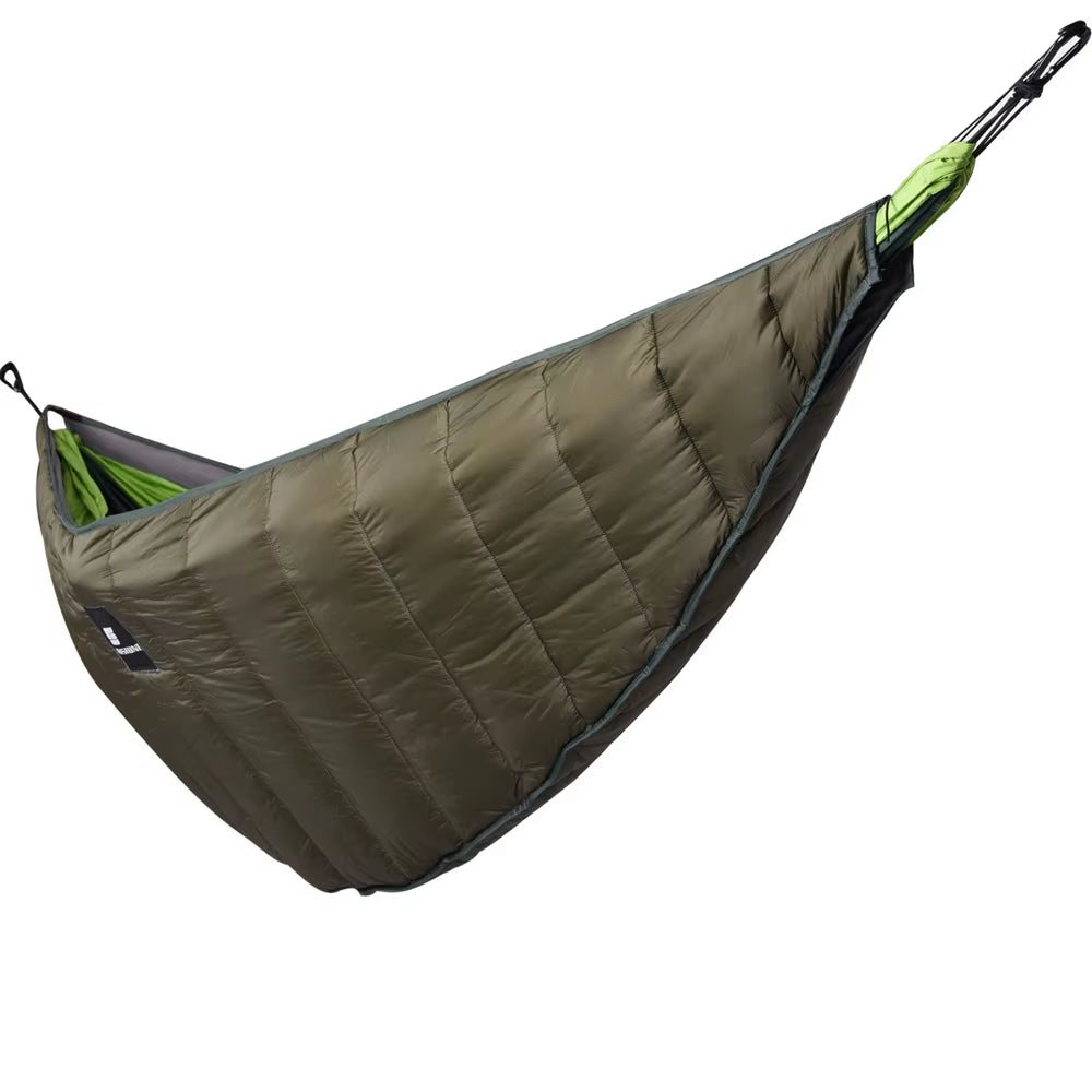 Ultralight Outdoor Camping Hammock Underquilt Portable Winter Warm under Quilt Blanket Cotton Hammock Camping Bedding