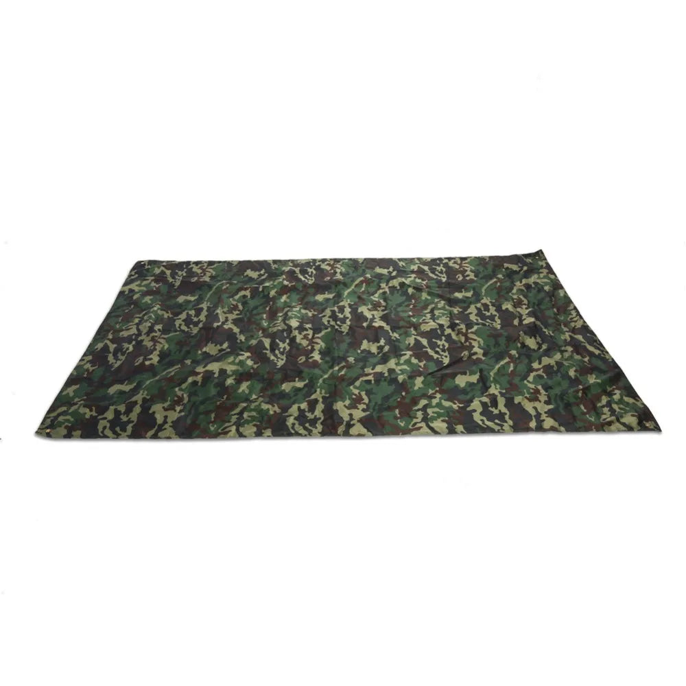 Camouflage Tent Tarp Ultralight Camping Hunting Shelter Rainproof Tarp Tourist Awning Portable Camping Survival Tent