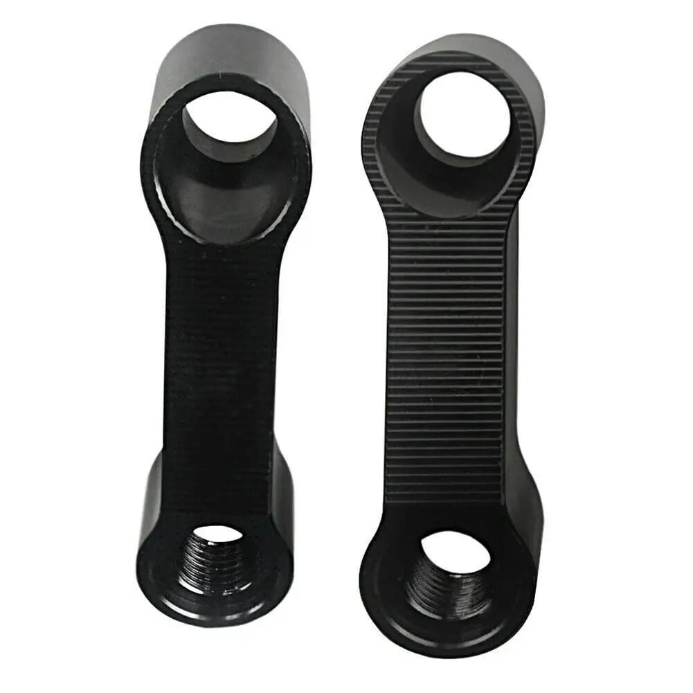 Motorcycle Mirror Extenders Motorcycle Rearview Adapter Mirror Riser Extender Black Motorcycle Rearview Mirror Extenders