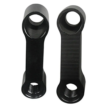 Motorcycle Mirror Extenders Motorcycle Rearview Adapter Mirror Riser Extender Black Motorcycle Rearview Mirror Extenders