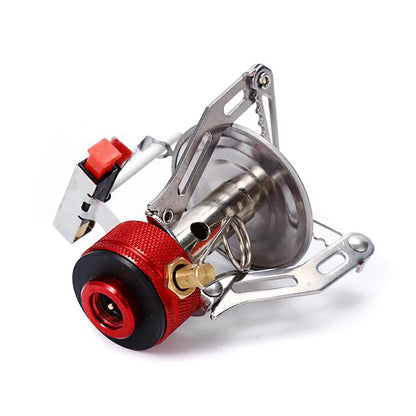 Ourdoor Camping One-Piece Gas Stove Heater Tourist Burner Foldable Outdoor Picnic Kitchen Equipment Supplies Survival Furnace