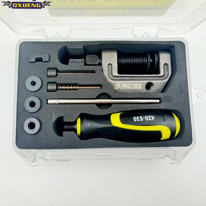 Motorcycle Tools Motorcycle Chain Riveter, Chain Removal Tool