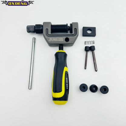 Motorcycle Tools Motorcycle Chain Riveter, Chain Removal Tool