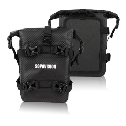 Motorcycle Bumpers Bag Waterproof Motorcycle Side Frame Bag Motorcycle Crash Bar Bag Mounting Base