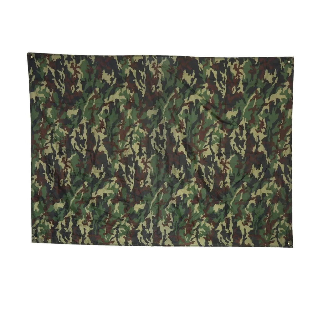 Camouflage Tent Tarp Ultralight Camping Hunting Shelter Rainproof Tarp Tourist Awning Portable Camping Survival Tent
