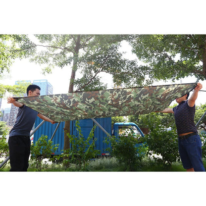 Camouflage Tent Tarp Ultralight Camping Hunting Shelter Rainproof Tarp Tourist Awning Portable Camping Survival Tent