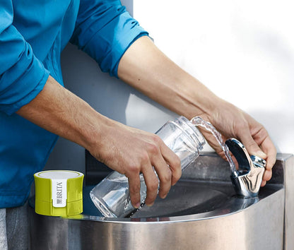 BRITA Fill + Go Vital Water Bottle 0.6L with Microdisc Filter Cartridges