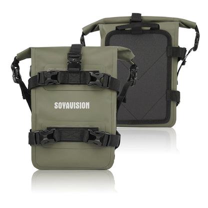 Motorcycle Bumpers Bag Waterproof Motorcycle Side Frame Bag Motorcycle Crash Bar Bag Mounting Base