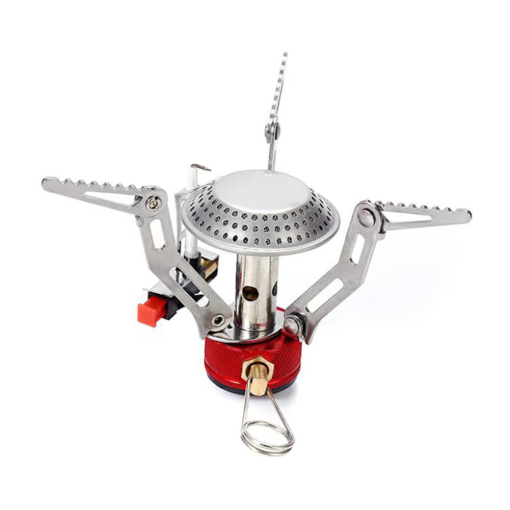 Ourdoor Camping One-Piece Gas Stove Heater Tourist Burner Foldable Outdoor Picnic Kitchen Equipment Supplies Survival Furnace
