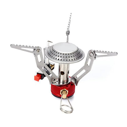 Ourdoor Camping One-Piece Gas Stove Heater Tourist Burner Foldable Outdoor Picnic Kitchen Equipment Supplies Survival Furnace
